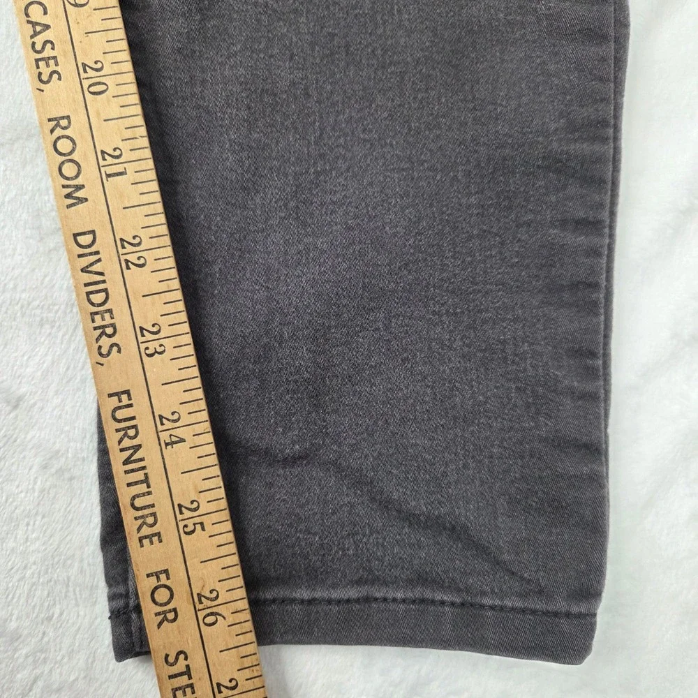 Democracy Pants Women 12 Gray Zipper Pockets 
